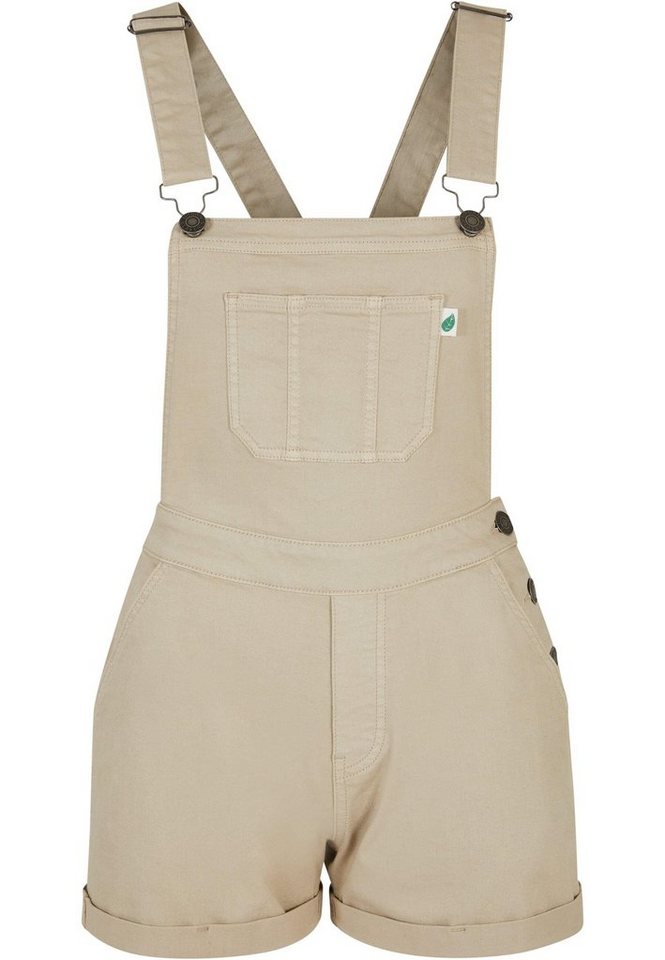 URBAN CLASSICS Jumpsuit Urban Classics Damen Ladies Organic Short Dungaree (1-tlg) von URBAN CLASSICS