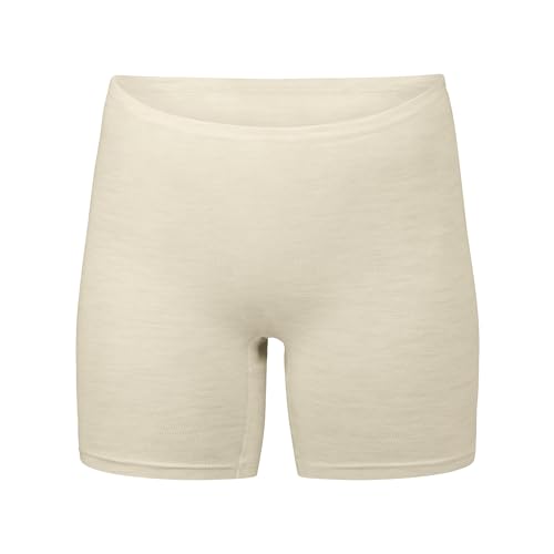 UTENOS 100% Merinowolle Damen Taillenslip (M, Natural (Ivory)) von UTENOS