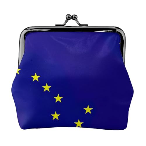 Alaska Staatsflagge Münzbörse, Münzgeldbörse, Lippenstift, Kosmetikzubehör, Organizer, für den täglichen Gebrauch, Schwarz , Einheitsgröße, Münztasche Alaska Staatsflagge Münzbörse, Münzgeldbörse, Lippenstift, Kosmetikzubehör, Organizer, für den täglichen Gebrauch, Schwarz , Einheitsgröße, Münztasche von UVBDF