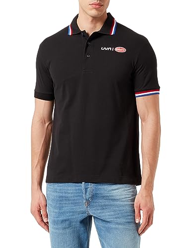 UYN for BUGATTI O102397-B000 KURZÄRMELIGES Poloshirt T-Shirt Herren Black S von UYN for BUGATTI