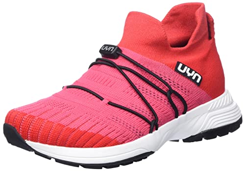 UYN Damen Free Flow Tune Sneaker, Pink/Orange, 39 EU von UYN