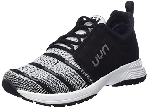 UYN Herren Air Dual Tune Sneaker, White/Black, 45 EU von UYN