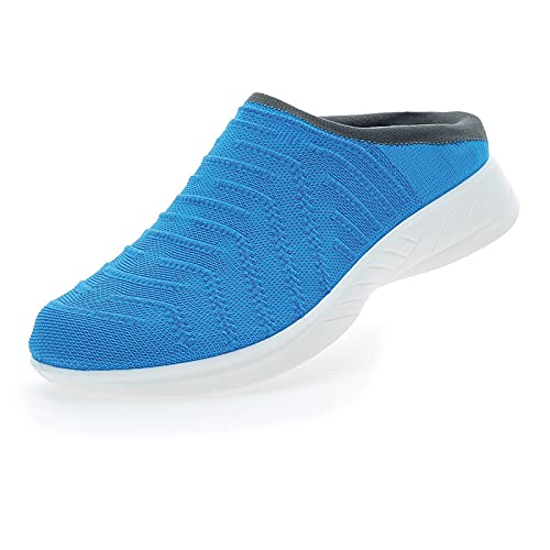 UYN Herren Sabot 3D Ribs Sneaker, Aqua/Charcoal, 41 EU von UYN