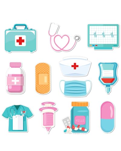 UYRVAPE 12pcs Lustige Krankenschwester Haftnotizen Sticky Notes, Medizinische Thema Selbstklebende Notizblöcke für Aufzeichnungen Checklisten, Niedliche Memopads Geschenke für Krankenhaus,Schule,Büro UYRVAPE 12pcs Lustige Krankenschwester Haftnotizen Sticky Notes, Medizinische Thema Selbstklebende Notizblöcke für Aufzeichnungen Checklisten, Niedliche Memopads Geschenke für Krankenhaus,Schule,Büro von UYRVAPE