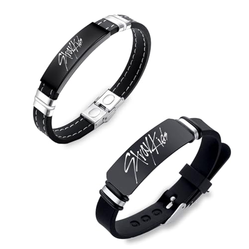 Ubephant Stray Kids Armband, Stray Kids Merch, Armbänder 2Pcs, Kinder Bracelets, Adjustable Wristband, Straykids Armbänder, Stray Kids Matching Bracelets, Geschenk für Kinder von Ubephant