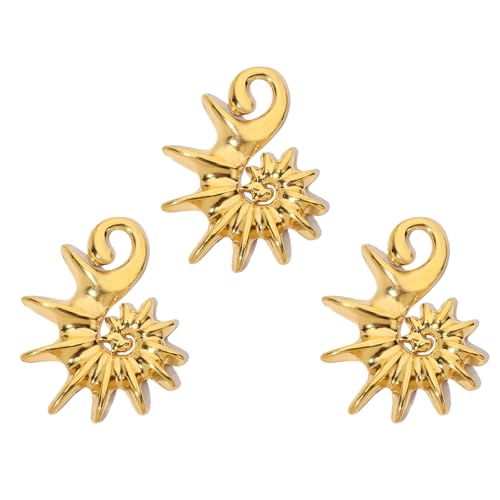 Uitndvyte Set mit 3 Tier-Anhängern, Halskettenanhänger, Bastelzubehör, Schmuckanhänger, ideal für einzigartige Schmuck- und Bastelprojekte Uitndvyte Set mit 3 Tier-Anhängern, Halskettenanhänger, Bastelzubehör, Schmuckanhänger, ideal für einzigartige Schmuck- und Bastelprojekte von Uitndvyte