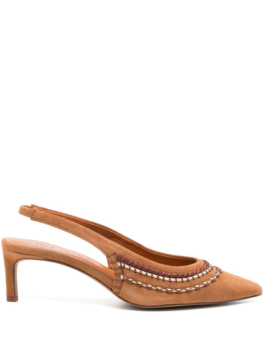 Ulla Johnson Antonia Slingback-Mules 50mm - Braun von Ulla Johnson