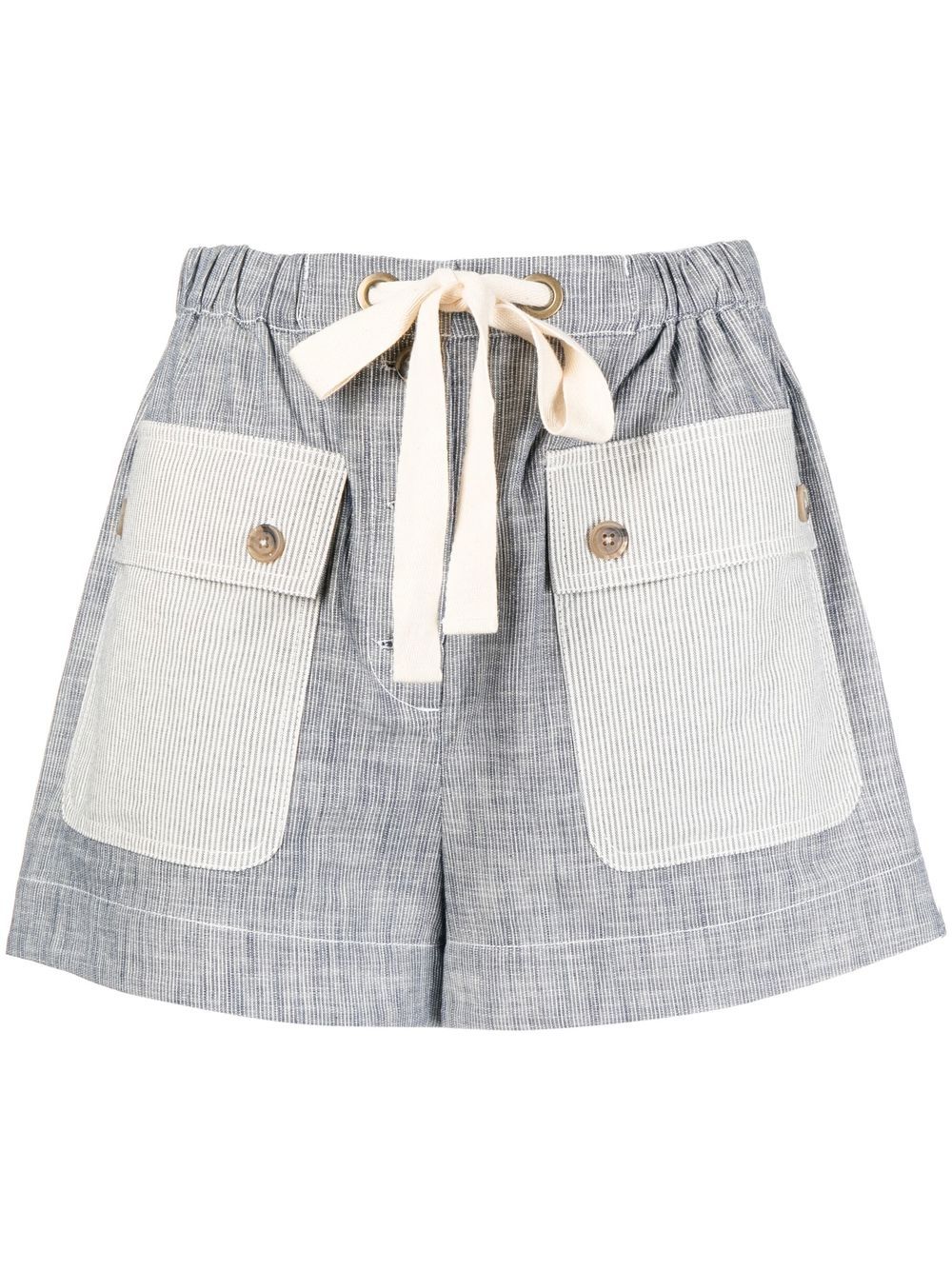 Ulla Johnson Shorts mit Kordelzug - Blau von Ulla Johnson