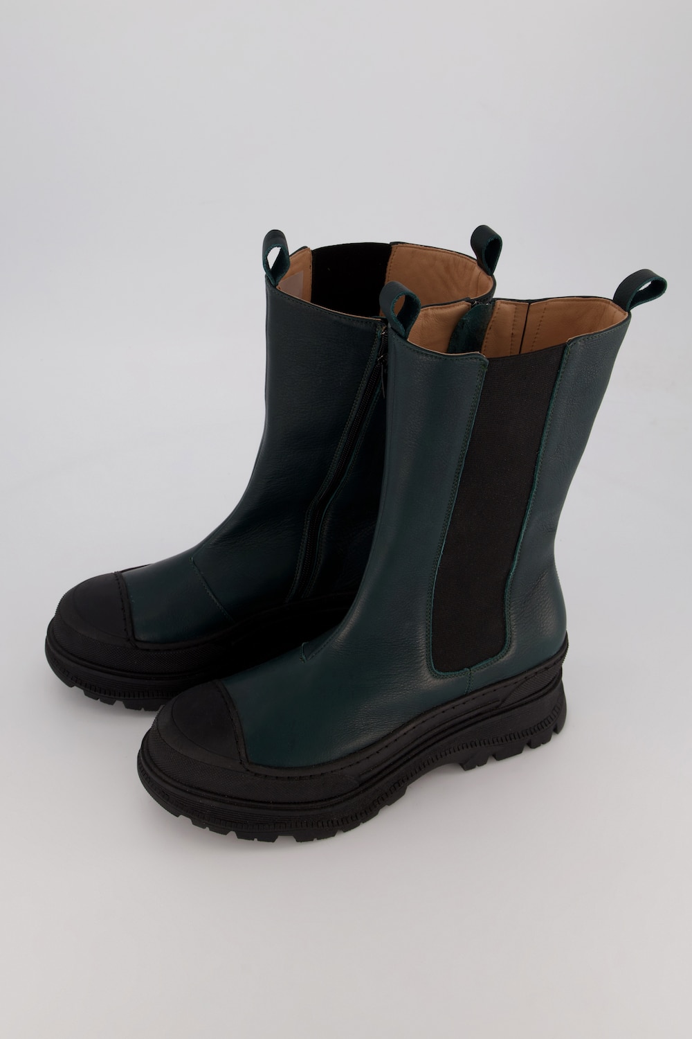 Chelsea-Boots, Damen, türkis, Größe: 38, Leder, Ulla Popken Chelsea-Boots, Damen, türkis, Größe: 38, Leder, Ulla Popken von Ulla Popken