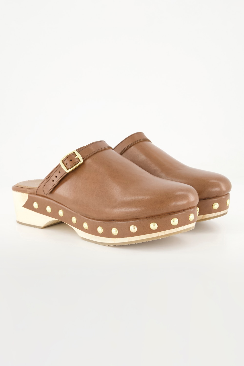 Clogs, Damen, braun, Größe: 42, Leder, Ulla Popken Clogs, Damen, braun, Größe: 42, Leder, Ulla Popken von Ulla Popken