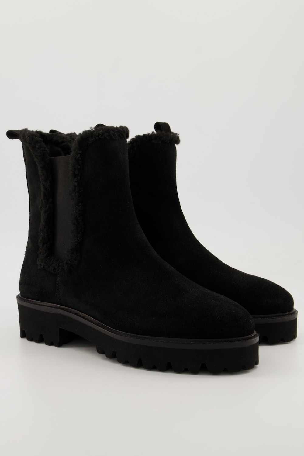 Chelseaboots, Damen, schwarz, Größe: 39, Sonstige/Leder, Ulla Popken Chelseaboots, Damen, schwarz, Größe: 39, Sonstige/Leder, Ulla Popken von Ulla Popken