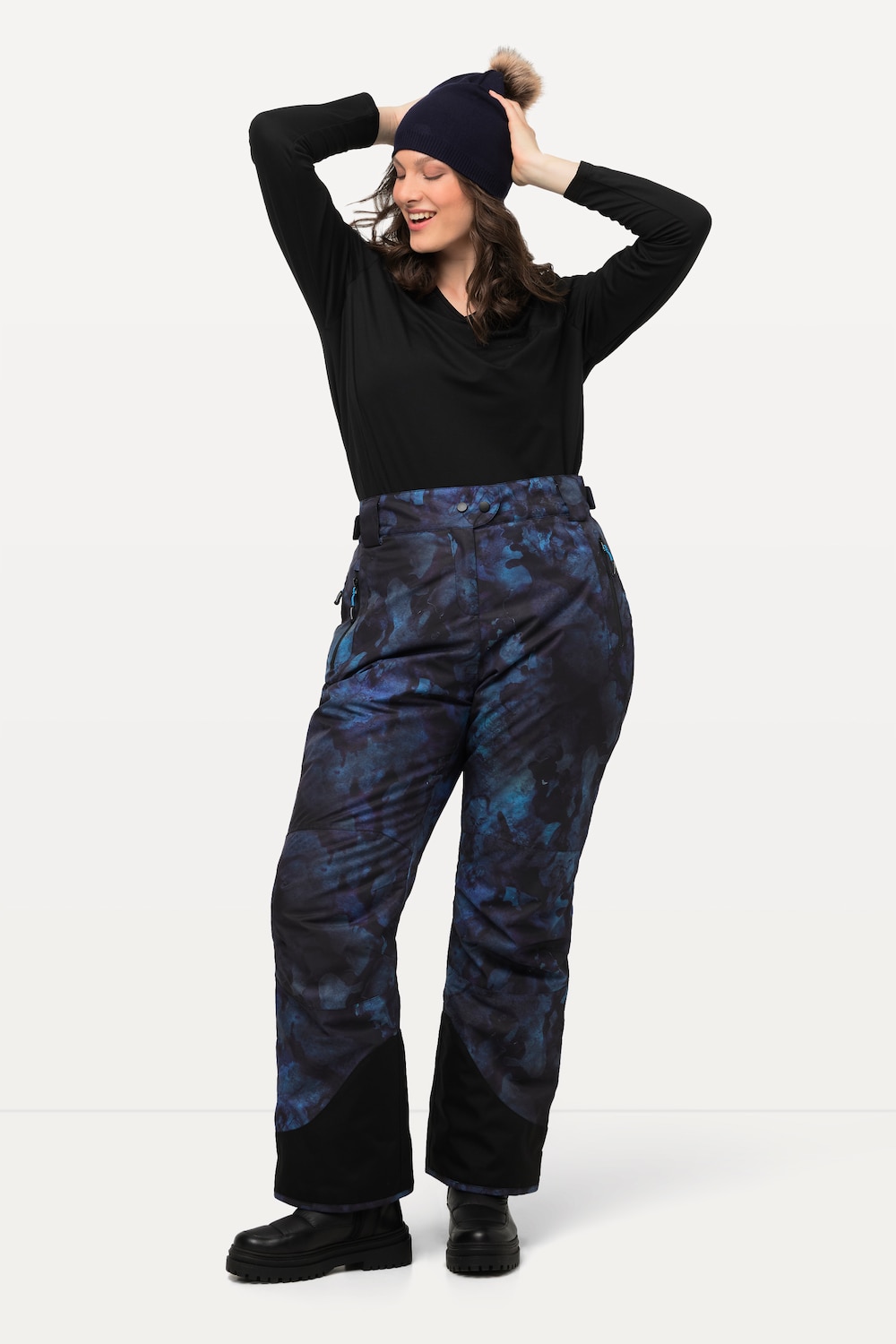 Große Größen Funktions-Hose, Damen, türkis, Größe: 50, Polyester, Ulla Popken Große Größen Funktions-Hose, Damen, türkis, Größe: 50, Polyester, Ulla Popken von Ulla Popken
