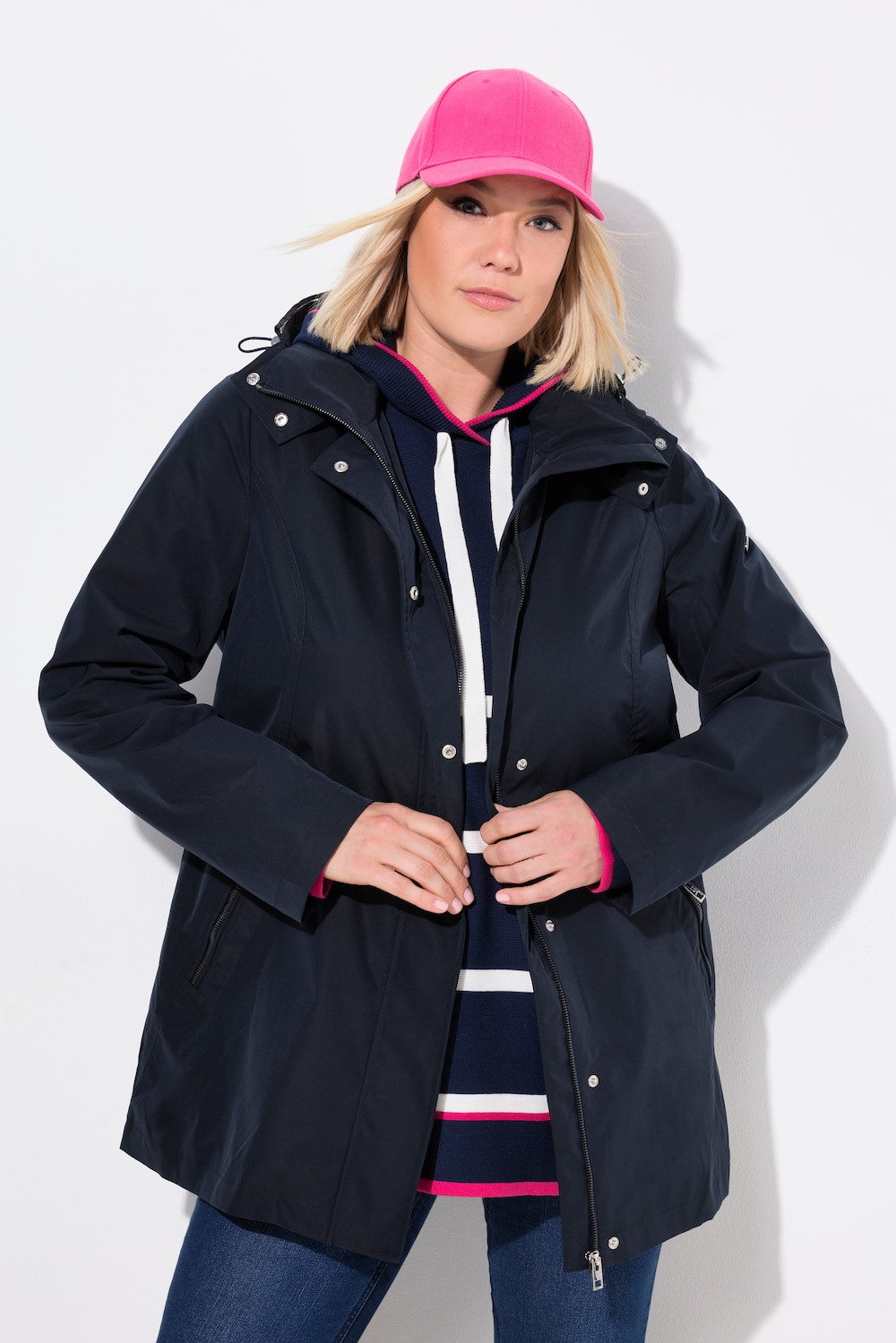 Große Größen HYPRAR Funktionsjacke, Damen, blau, Größe: 46/48, Polyester, Ulla Popken Große Größen HYPRAR Funktionsjacke, Damen, blau, Größe: 46/48, Polyester, Ulla Popken von Ulla Popken