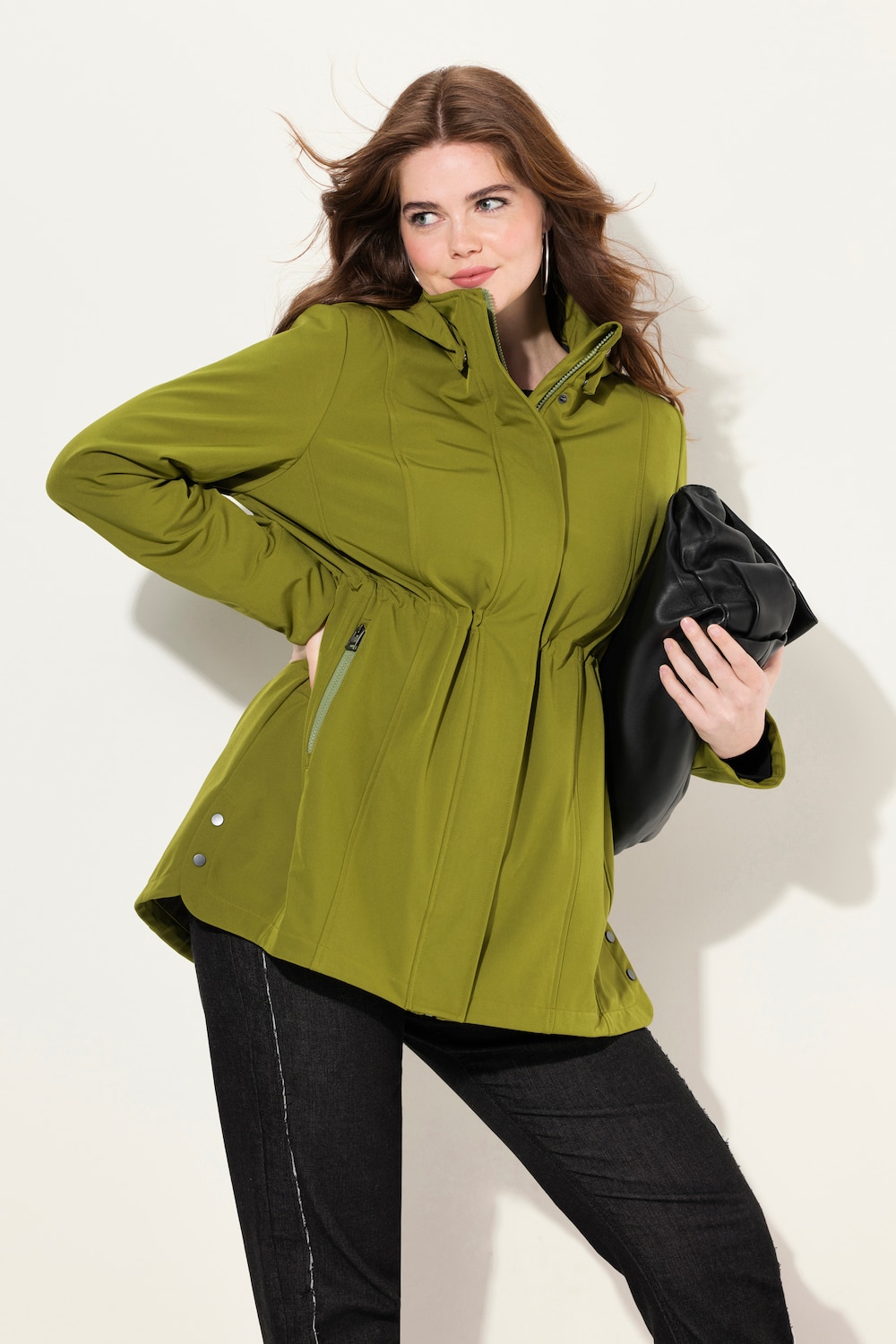 Große Größen HYPRAR Softshelljacke, Damen, grün, Größe: 50/52, Polyester, Ulla Popken Große Größen HYPRAR Softshelljacke, Damen, grün, Größe: 50/52, Polyester, Ulla Popken von Ulla Popken