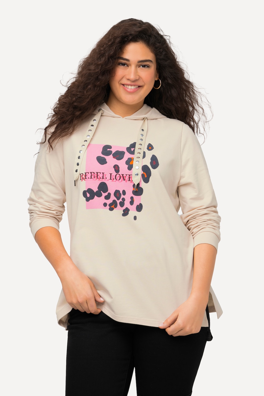 Große Größen Hoodie, Damen, gelb, Größe: 46/48, Baumwolle, Ulla Popken Große Größen Hoodie, Damen, gelb, Größe: 46/48, Baumwolle, Ulla Popken von Ulla Popken