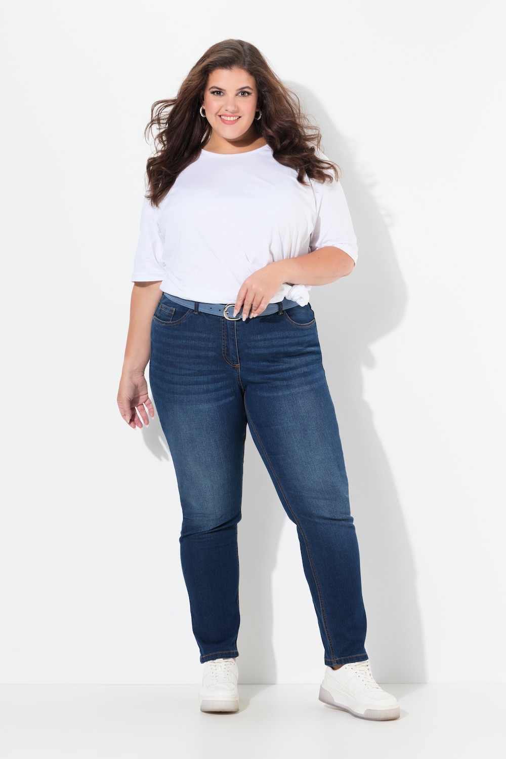 Große Größen Jeans Sammy, Damen, blau, Größe: 60, Baumwolle/Polyester/Viskose, Ulla Popken Große Größen Jeans Sammy, Damen, blau, Größe: 60, Baumwolle/Polyester/Viskose, Ulla Popken von Ulla Popken