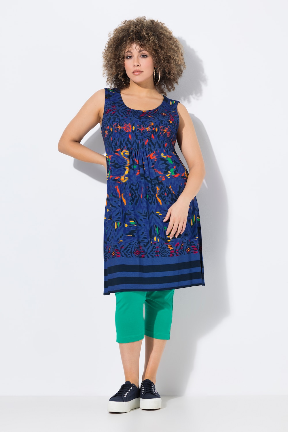 Große Größen Jerseykleid, Damen, blau, Größe: 46/48, Viskose, Ulla Popken Große Größen Jerseykleid, Damen, blau, Größe: 46/48, Viskose, Ulla Popken von Ulla Popken