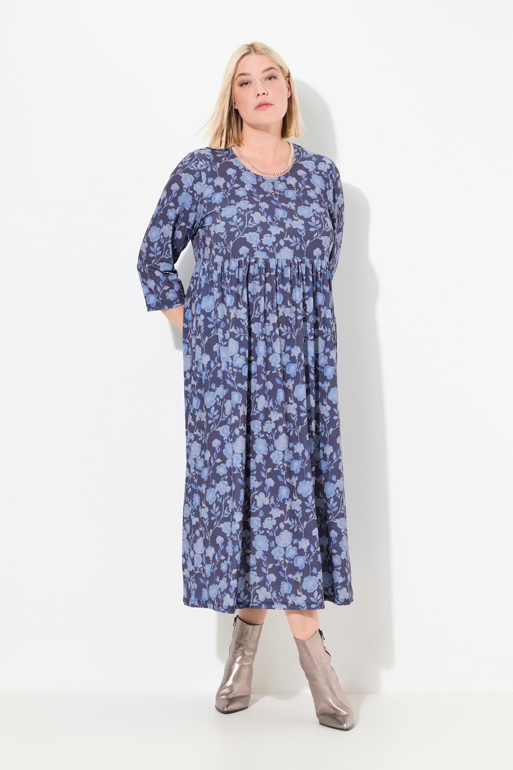 Große Größen Jerseykleid, Damen, schwarz, Größe: 66/68, Polyester, Ulla Popken Große Größen Jerseykleid, Damen, schwarz, Größe: 66/68, Polyester, Ulla Popken von Ulla Popken