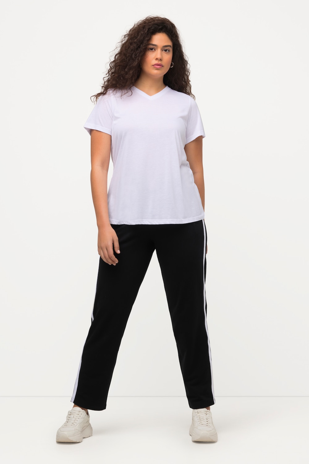 Große Größen Jogginghose, Damen, schwarz, Größe: 58/60, Baumwolle, Ulla Popken Große Größen Jogginghose, Damen, schwarz, Größe: 58/60, Baumwolle, Ulla Popken von Ulla Popken