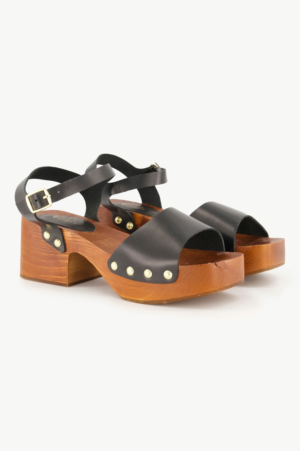 Große Größen Leder-Clog-Sandaletten, Damen, schwarz, Größe: 41, Leder, Ulla Popken Große Größen Leder-Clog-Sandaletten, Damen, schwarz, Größe: 41, Leder, Ulla Popken von Ulla Popken