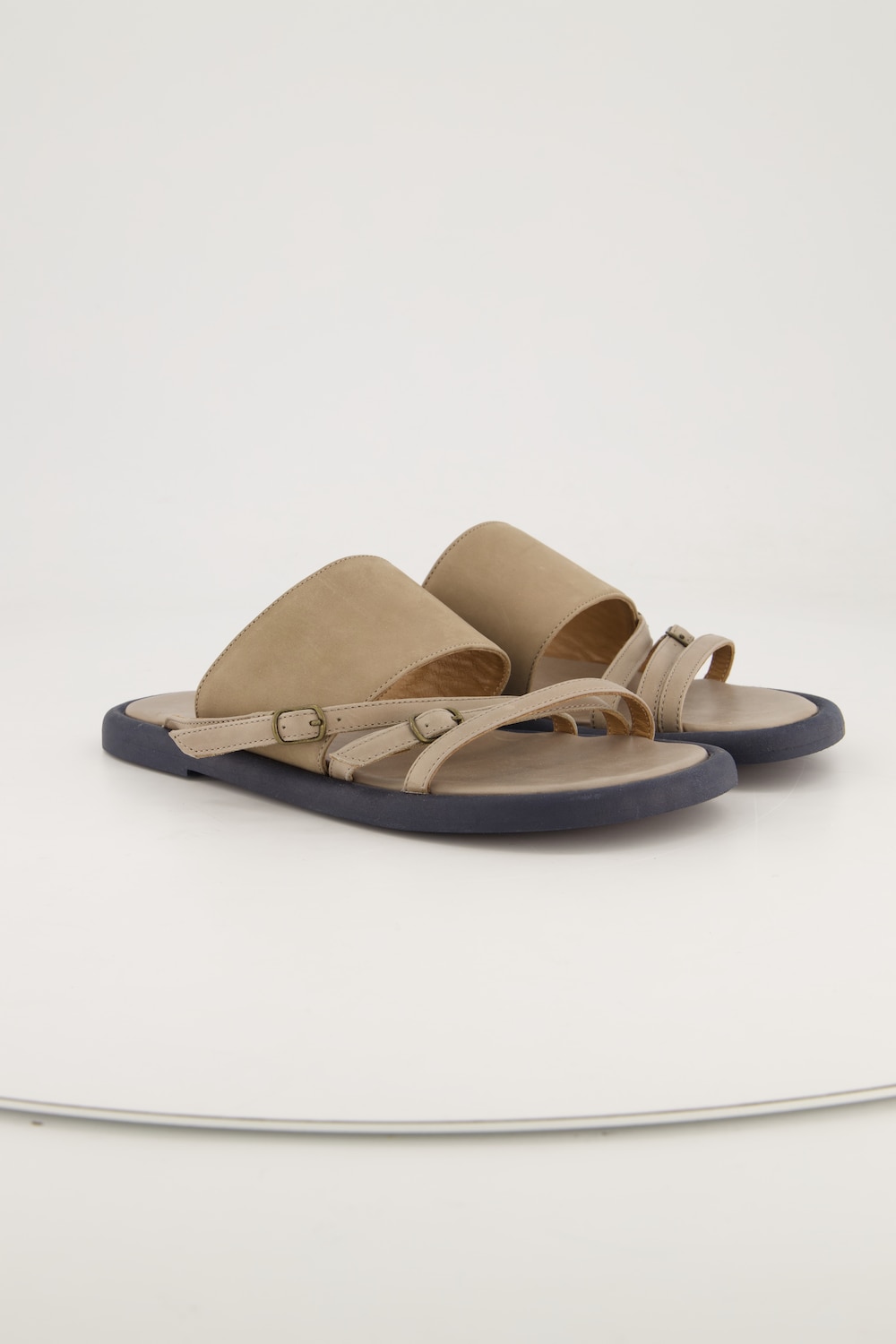 Große Größen Leder-Sandalen, Damen, braun, Größe: 42, Leder, Ulla Popken Große Größen Leder-Sandalen, Damen, braun, Größe: 42, Leder, Ulla Popken von Ulla Popken