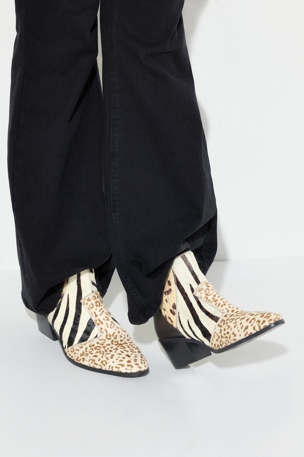 Große Größen Leder-Stiefeletten, Damen, beige, Größe: 38, Sonstige/Leder, Ulla Popken Große Größen Leder-Stiefeletten, Damen, beige, Größe: 38, Sonstige/Leder, Ulla Popken von Ulla Popken