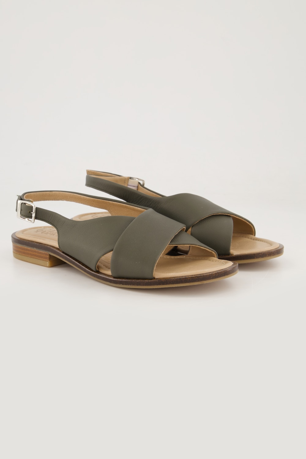 Große Größen Ledersandalen, Damen, braun, Größe: 40, Leder, Ulla Popken Große Größen Ledersandalen, Damen, braun, Größe: 40, Leder, Ulla Popken von Ulla Popken