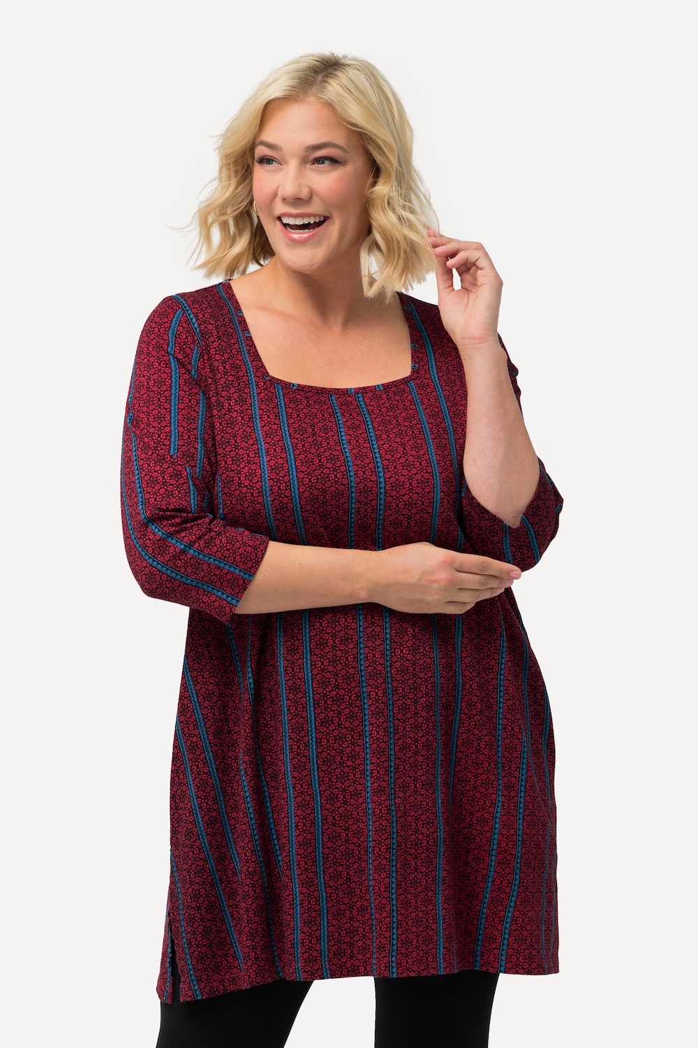 Große Größen Longshirt, Damen, rot, Größe: 66/68, Baumwolle, Ulla Popken Große Größen Longshirt, Damen, rot, Größe: 66/68, Baumwolle, Ulla Popken von Ulla Popken