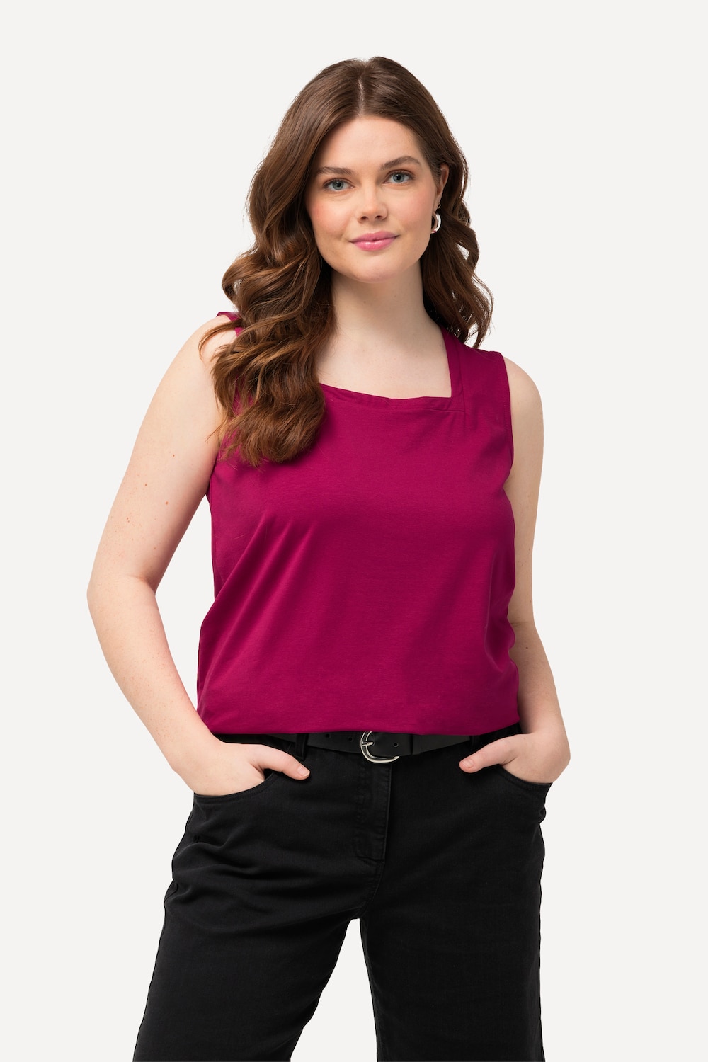 Große Größen Longtop, Damen, rosa, Größe: 62/64, Baumwolle, Ulla Popken Große Größen Longtop, Damen, rosa, Größe: 62/64, Baumwolle, Ulla Popken von Ulla Popken