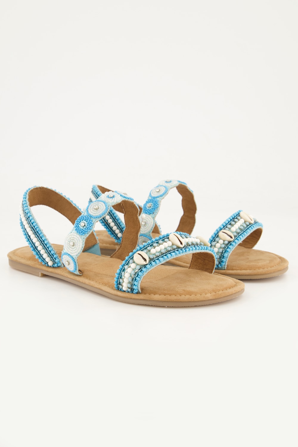 Große Größen Sandalen, Damen, blau, Größe: 39, Sonstige/Kunststoff, Ulla Popken Große Größen Sandalen, Damen, blau, Größe: 39, Sonstige/Kunststoff, Ulla Popken von Ulla Popken