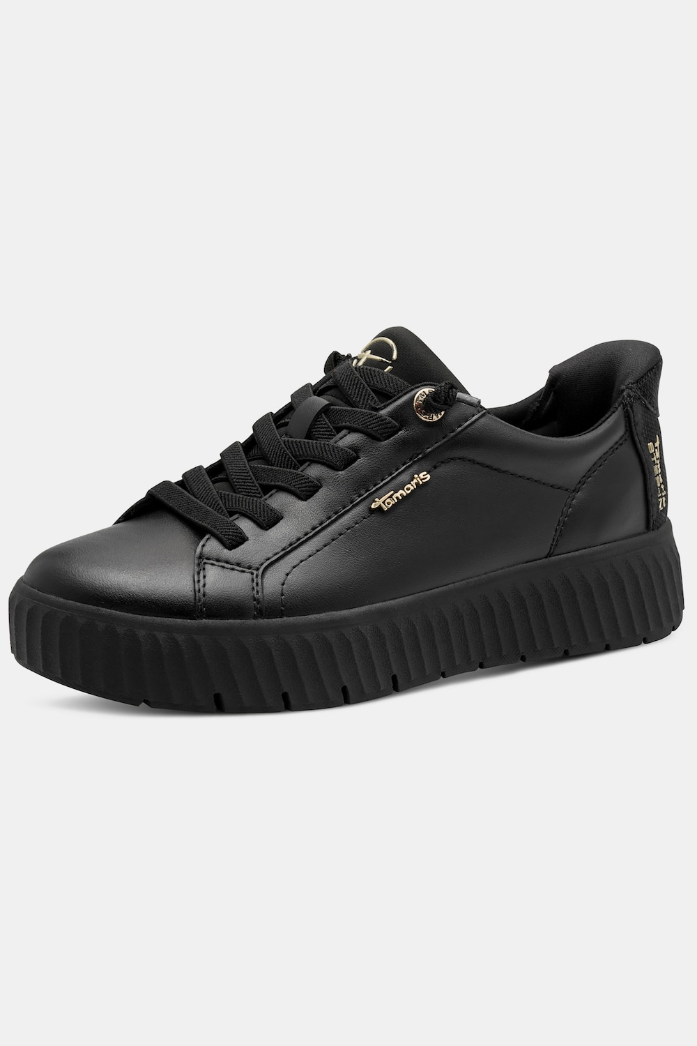 Große Größen Tamaris Lederschuh, Damen, schwarz, Größe: 39, Polyester/Leder/Sonstige, Ulla Popken Große Größen Tamaris Lederschuh, Damen, schwarz, Größe: 39, Polyester/Leder/Sonstige, Ulla Popken von Ulla Popken