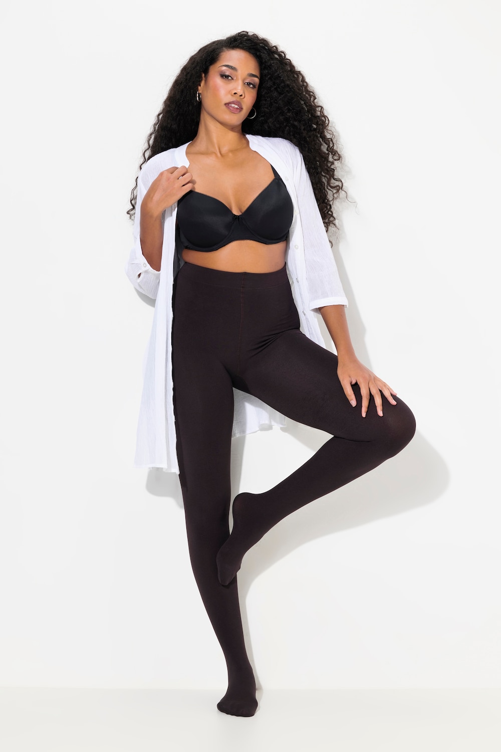 Große Größen Thermo-Strumpfhose, Damen, braun, Größe: 56/58, Polyester, Ulla Popken Große Größen Thermo-Strumpfhose, Damen, braun, Größe: 56/58, Polyester, Ulla Popken von Ulla Popken