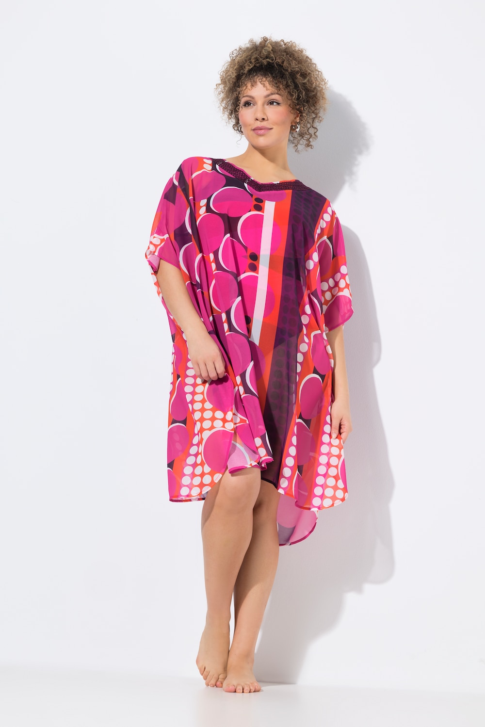 Große Größen Tunika, Damen, rosa, Größe: 2=50-56, Polyester, Ulla Popken Große Größen Tunika, Damen, rosa, Größe: 2=50-56, Polyester, Ulla Popken von Ulla Popken