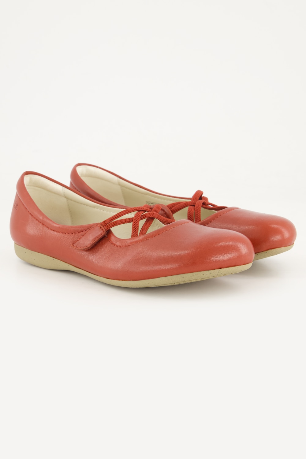 Leder-Ballerinas, Damen, rot, Größe: 38, Leder, Ulla Popken Leder-Ballerinas, Damen, rot, Größe: 38, Leder, Ulla Popken von Ulla Popken