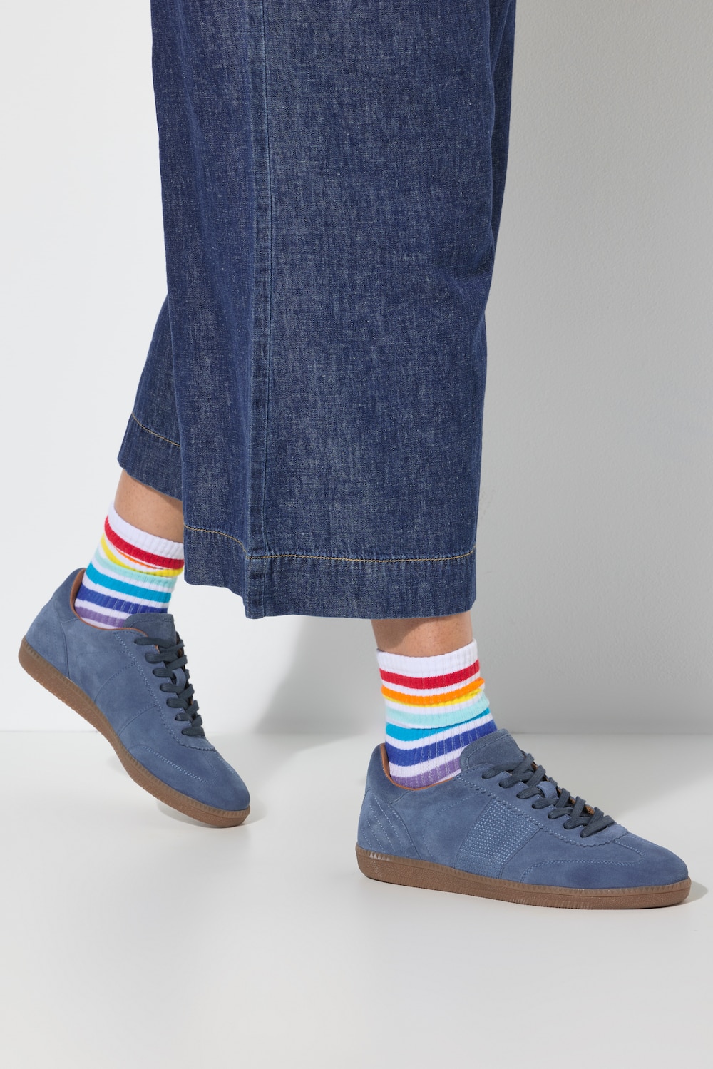 Leder-Sneaker, Damen, blau, Größe: 39, Sonstige/Leder, Ulla Popken Leder-Sneaker, Damen, blau, Größe: 39, Sonstige/Leder, Ulla Popken von Ulla Popken