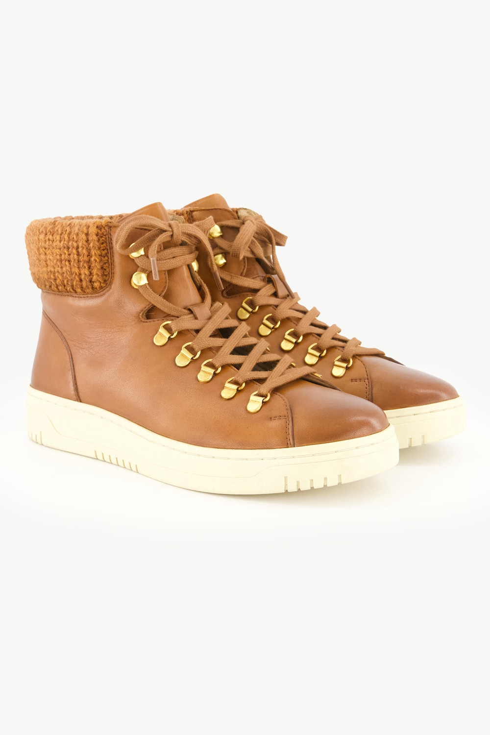 Leder-Sneaker, Damen, braun, Größe: 40, Wolle/Leder, Ulla Popken Leder-Sneaker, Damen, braun, Größe: 40, Wolle/Leder, Ulla Popken von Ulla Popken