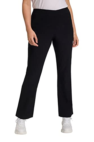 Ulla Popken Damen Bengalinhose Hose, Schwarz, 33W / 34L EU Ulla Popken Damen Bengalinhose Hose, Schwarz, 33W / 34L EU von Ulla Popken