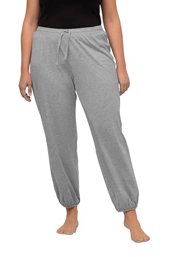 Ulla Popken Damen Jogginghose, Schwarz, 58-60 EU Ulla Popken Damen Jogginghose, Schwarz, 58-60 EU von Ulla Popken