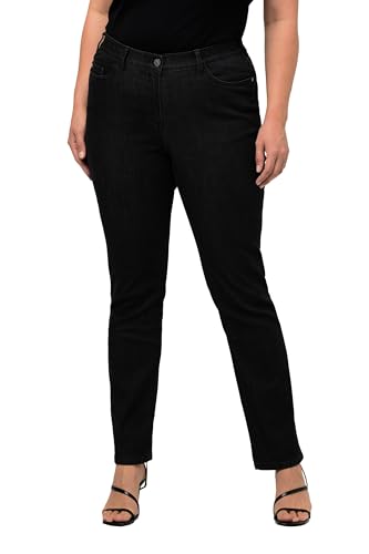 Ulla Popken Damen Slim-jeans Hose, Schwarz, 42W / 30L EU Ulla Popken Damen Slim-jeans Hose, Schwarz, 42W / 30L EU von Ulla Popken