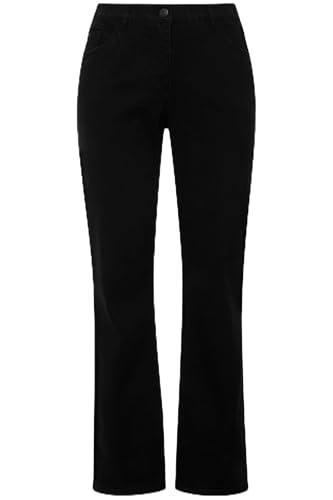 Ulla Popken Damen Straight-jeans Hose, Schwarz, 51W / 34L EU Ulla Popken Damen Straight-jeans Hose, Schwarz, 51W / 34L EU von Ulla Popken