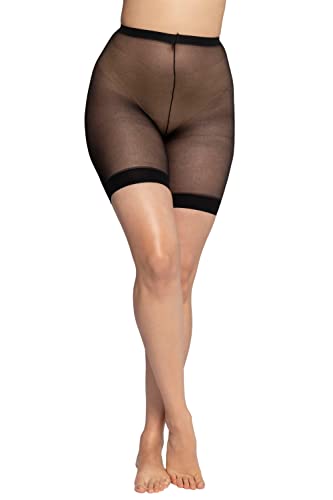 Ulla Popken Damen Strumpfpanty Funktionsunterwäsche, Schwarz, 44-46 EU von Ulla Popken