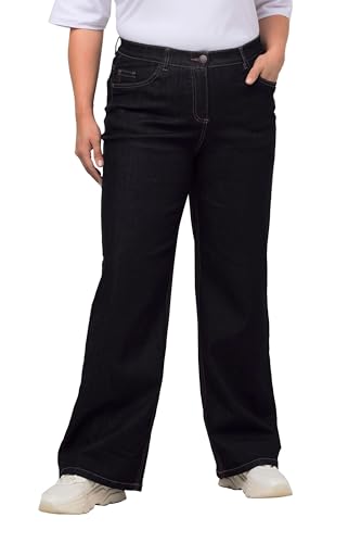 Ulla Popken Damen Weite Jeans Hose, Dark Blue Denim, 47W / 34L EU Ulla Popken Damen Weite Jeans Hose, Dark Blue Denim, 47W / 34L EU von Ulla Popken