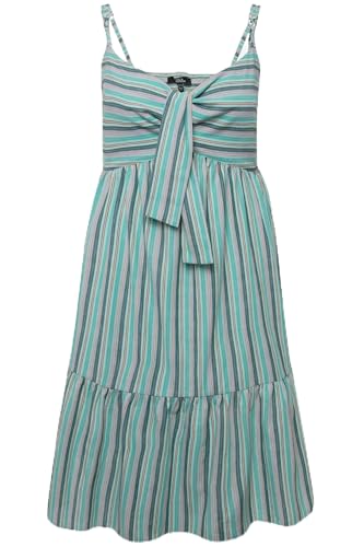 Ulla Popken, Damen, große Größen, gestreiftes Kleid mit Bindeband, A-Line Ulla Popken, Damen, große Größen, gestreiftes Kleid mit Bindeband, A-Line von Ulla Popken