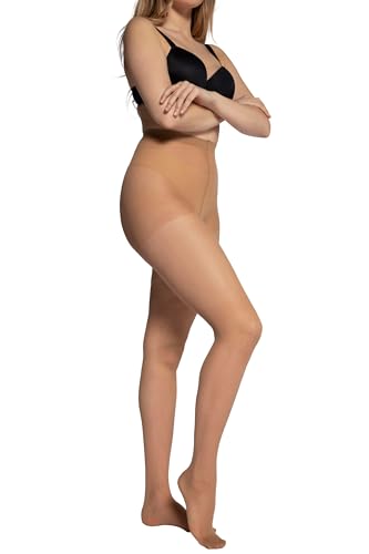 Ulla Popken Damen Essential Strumpfhose, 3er Pack, 20den, Teint, 48-50 EU Ulla Popken Damen Essential Strumpfhose, 3er Pack, 20den, Teint, 48-50 EU von Ulla Popken