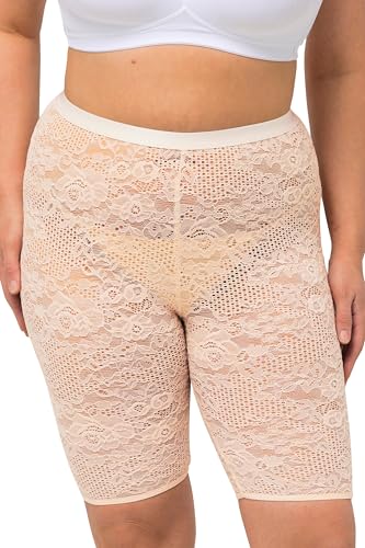 Ulla Popken Damen, Vollspitze Radler, Helles Apricot, 62-64 Ulla Popken Damen, Vollspitze Radler, Helles Apricot, 62-64 von Ulla Popken
