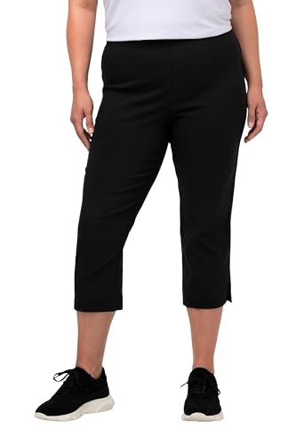 Ulla Popken Damen Bengalinhose, wadenlang, Elastikbund, Stretch, schwarz, 62 Ulla Popken Damen Bengalinhose, wadenlang, Elastikbund, Stretch, schwarz, 62 von Ulla Popken