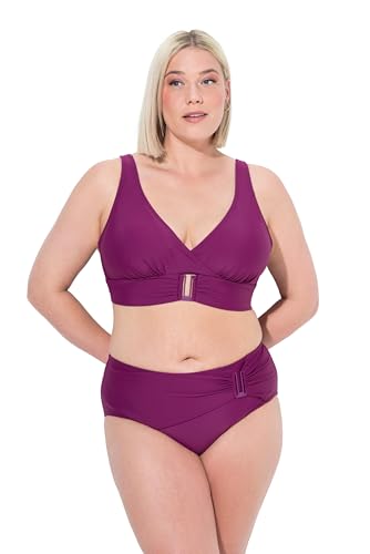 Ulla Popken Damen Bikini, Zierschnallen, Softcups Bikini-Set, Beerenpink, 46 EU Ulla Popken Damen Bikini, Zierschnallen, Softcups Bikini-Set, Beerenpink, 46 EU von Ulla Popken