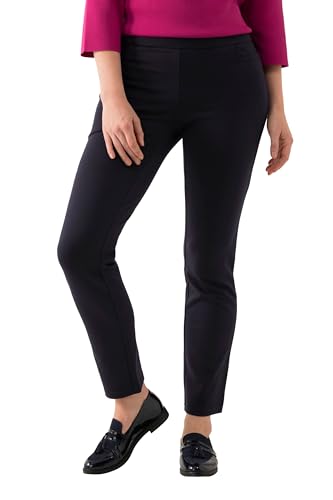 Ulla Popken Damen Bodyformimg, Classic Straight Hose, Marine, 53W / 32L Ulla Popken Damen Bodyformimg, Classic Straight Hose, Marine, 53W / 32L von Ulla Popken