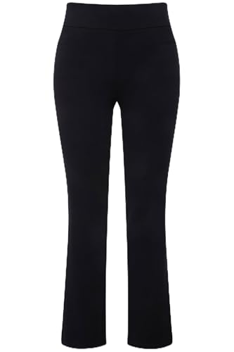 Ulla Popken Damen Bodyformimg Hose, Classic Straight Schlupfhose, Schwarz, 33W / 32L Ulla Popken Damen Bodyformimg Hose, Classic Straight Schlupfhose, Schwarz, 33W / 32L von Ulla Popken