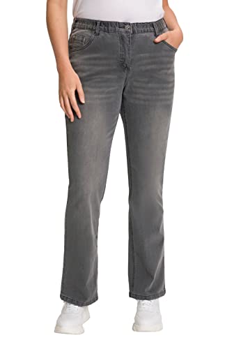 Ulla Popken Damen Bootcut-Jeans, Hellgrau Denim, 36W / 34L EU Ulla Popken Damen Bootcut-Jeans, Hellgrau Denim, 36W / 34L EU von Ulla Popken